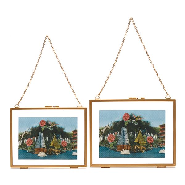 Carolyn Donnelly Eclectic Hanging Frame With Chain
