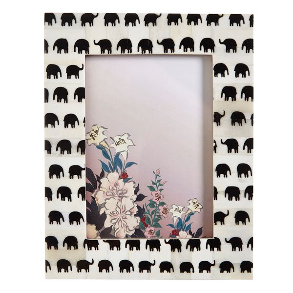 Carolyn Donnelly Eclectic Elephant Print Frame