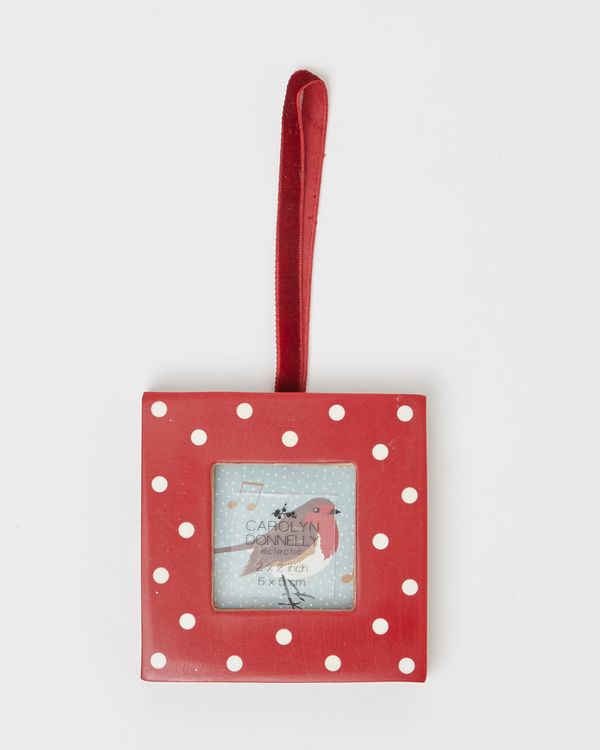 Carolyn Donnelly Eclectic Hanging Polka Dot Frame
