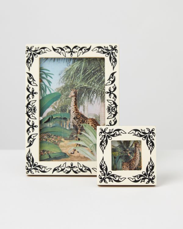 Carolyn Donnelly Eclectic Ornate Cream Border Frame