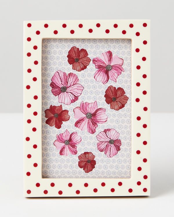 Carolyn Donnelly Eclectic Polka Dot Picture Frame