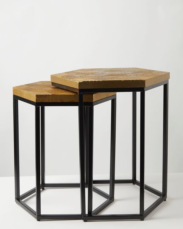 Carolyn Donnelly Eclectic Hexagon Table