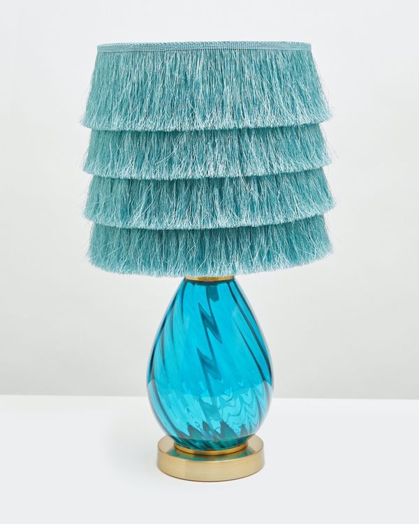 Carolyn Donnelly Eclectic Fringe Lamp