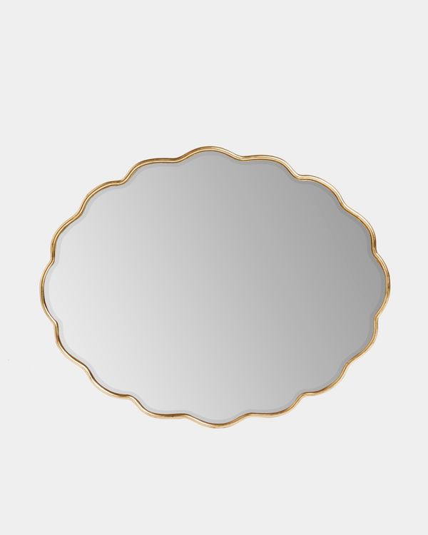 Carolyn Donnelly Eclectic Scalloped Mirror