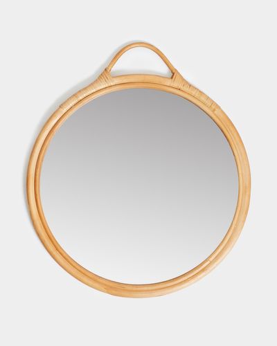 Carolyn Donnelly Eclectic Rattan Mirror thumbnail