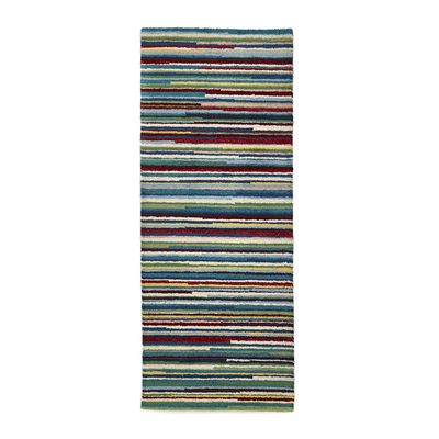 Carolyn Donnelly Eclectic Stripe Wool Rug thumbnail