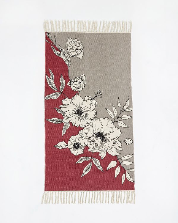 Carolyn Donnelly Eclectic Graphic Floral Mat