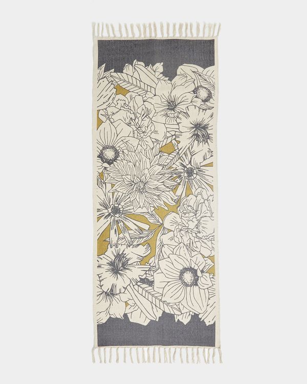 Carolyn Donnelly Eclectic Graphic Floral Runner