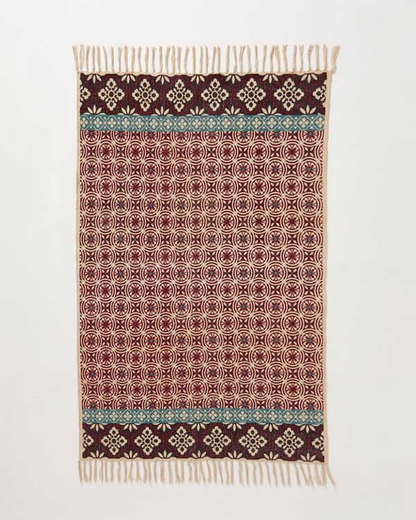 Carolyn Donnelly Eclectic Geo Stonewashed Rug