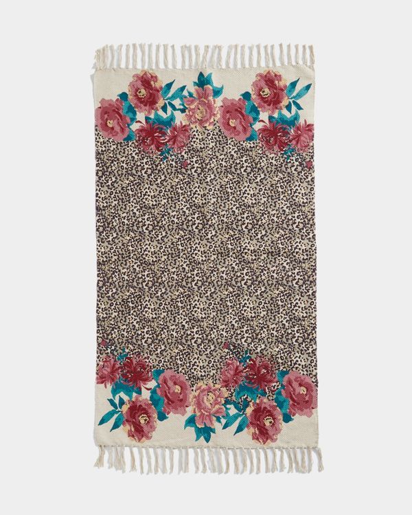 Carolyn Donnelly Eclectic Animal Floral Mat