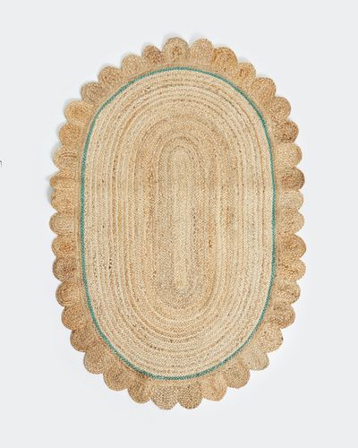Carolyn Donnelly Eclectic Scallop Jute Rug thumbnail