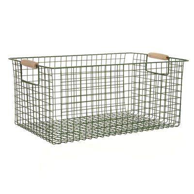 Carolyn Donnelly Eclectic Metal Storage Basket thumbnail