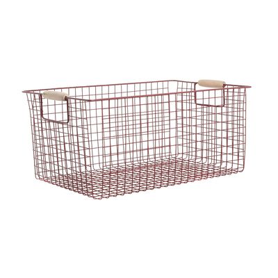 Carolyn Donnelly Eclectic Metal Storage Basket thumbnail