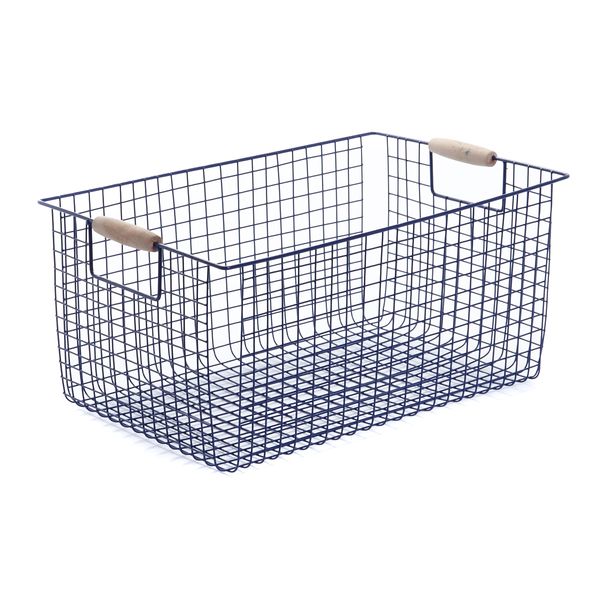 Carolyn Donnelly Eclectic Metal Storage Basket