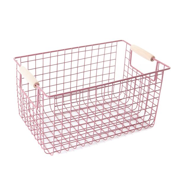 Carolyn Donnelly Eclectic Metal Storage Basket