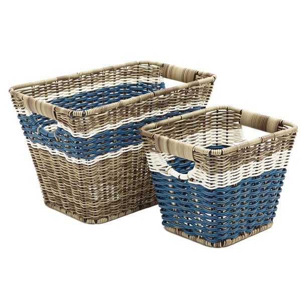 Carolyn Donnelly Eclectic Bali Rectangular Basket