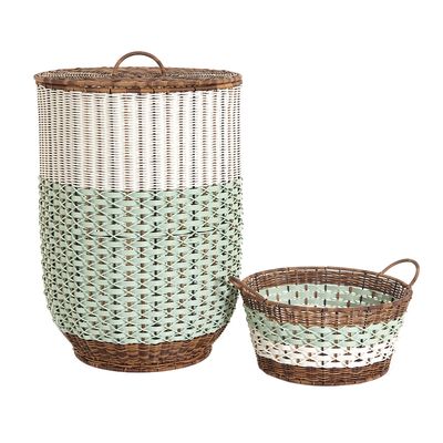 Carolyn Donnelly Eclectic Bali Laundry Basket thumbnail