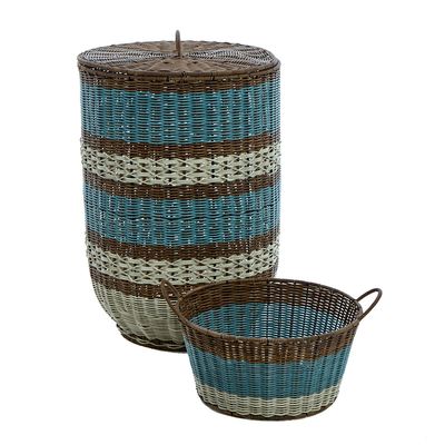Carolyn Donnelly Eclectic Bali Laundry Basket thumbnail