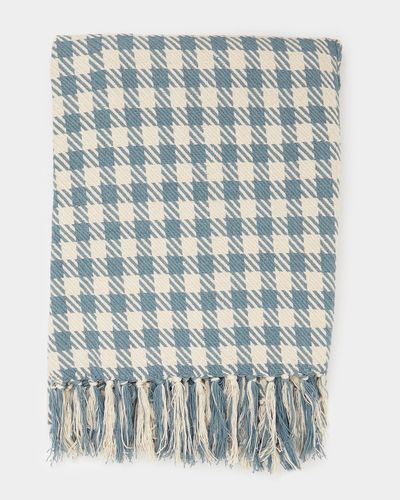 Carolyn Donnelly Eclectic Check Woven Throw