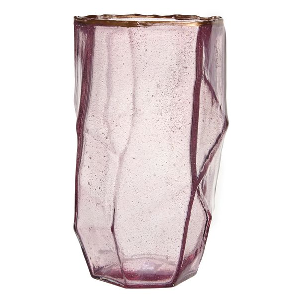 Carolyn Donnelly Eclectic Textured Glass Vase