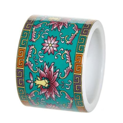 Carolyn Donnelly Eclectic Ceramic Napkin Ring thumbnail