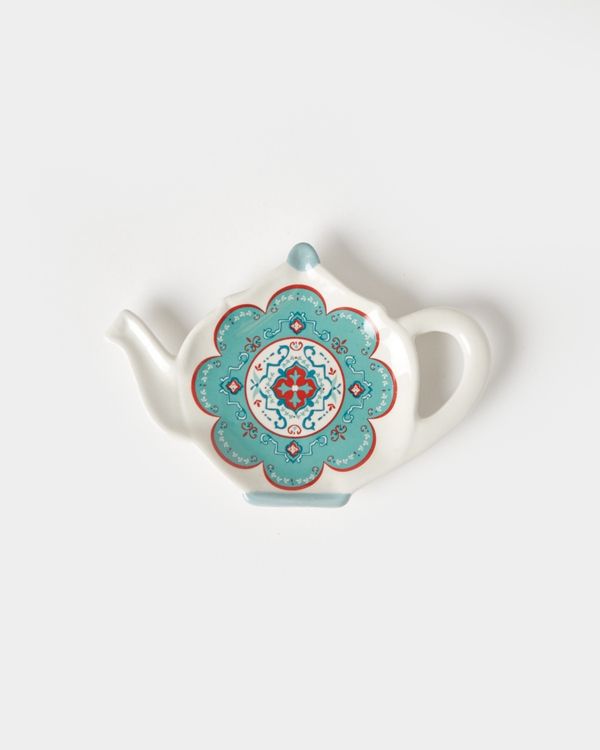 Carolyn Donnelly Eclectic Ceramic Teabag Rest
