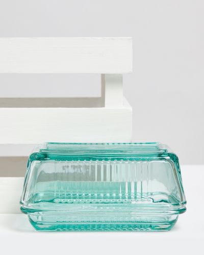 Carolyn Donnelly Eclectic Glass Butter Dish