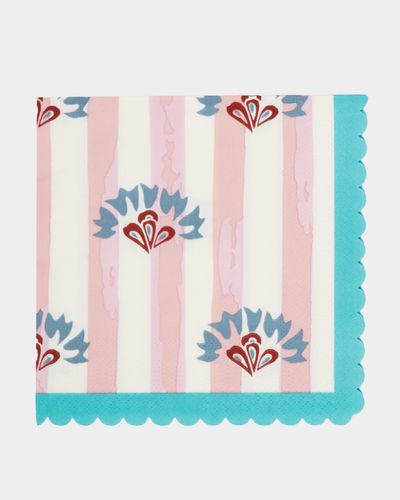Carolyn Donnelly Eclectic Scalloped Paper Napkins - Pack Of 20 thumbnail