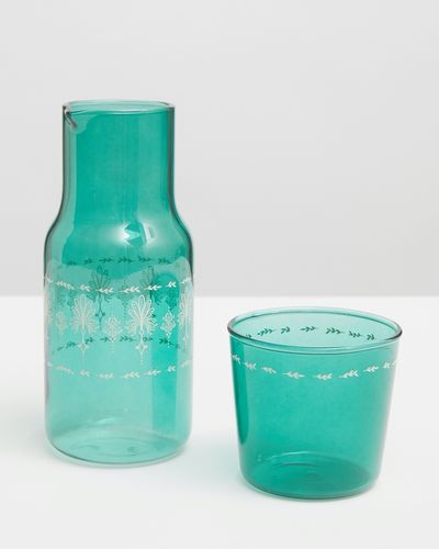 Carolyn Donnelly Eclectic Carafe And Glass Set thumbnail