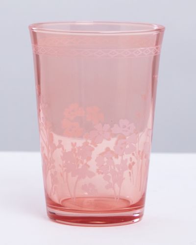 Carolyn Donnelly Eclectic Pink Floral Tumbler