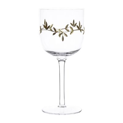 Carolyn Donnelly Eclectic Gold Leaf Wine Glass thumbnail