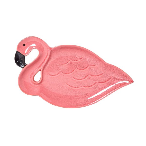 Carolyn Donnelly Eclectic Flamingo Plate
