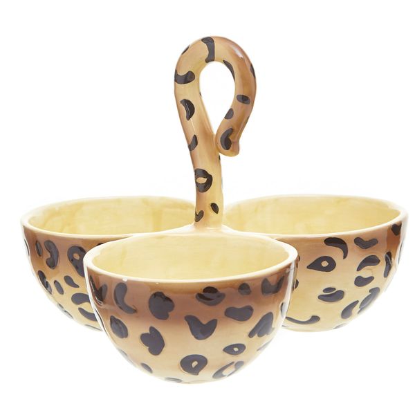 Carolyn Donnelly Eclectic Cheetah Dip Bowl