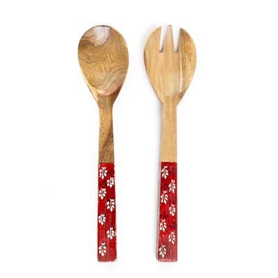 Carolyn Donnelly Eclectic Set Of Wood Serving Spoons thumbnail