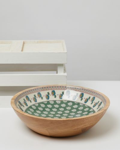 Carolyn Donnelly Eclectic Wooden Serving Bowl thumbnail