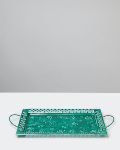 Carolyn Donnelly Eclectic Enamel Serving Tray thumbnail
