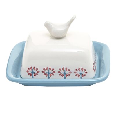Carolyn Donnelly Eclectic Bird Butter Dish thumbnail