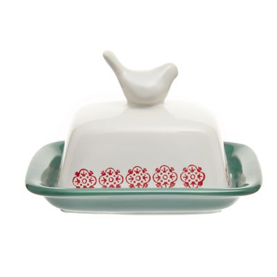Carolyn Donnelly Eclectic Bird Butter Dish thumbnail