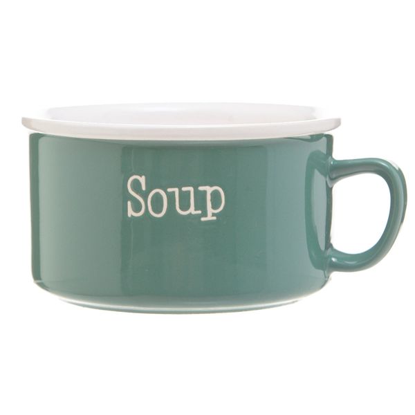Carolyn Donnelly Eclectic Typography Soup Bowl