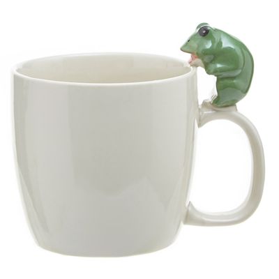 Carolyn Donnelly Eclectic Frog Perched On Mug thumbnail