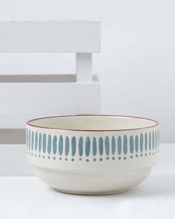 Carolyn Donnelly Eclectic Dash Dot Bowl