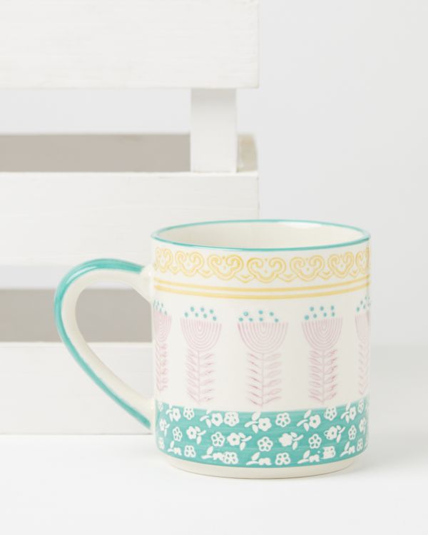 Carolyn Donnelly Eclectic Aztec Colour Block Mug