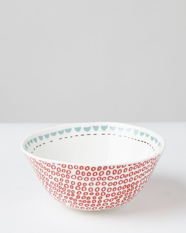 Carolyn Donnelly Eclectic Dotty Large Bowl