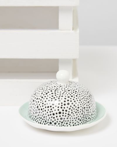 Carolyn Donnelly Eclectic Dotty Butter Dish