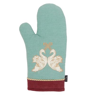Carolyn Donnelly Eclectic Swan Oven Glove thumbnail
