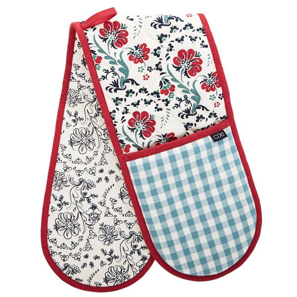 Carolyn Donnelly Eclectic Gingham Double Oven Glove