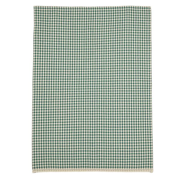 Carolyn Donnelly Eclectic Gingham Bloom Tea Towel