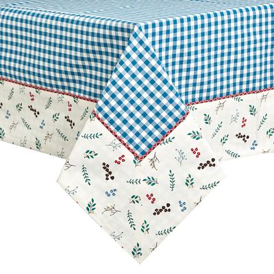 Carolyn Donnelly Eclectic Chicken Woven Tablecloth thumbnail