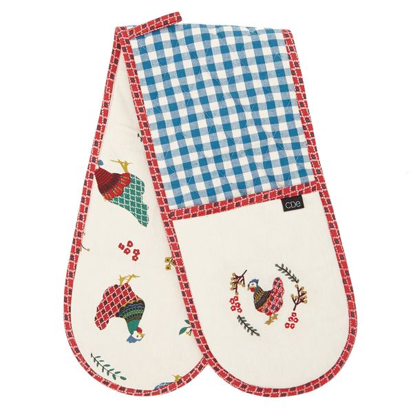 Carolyn Donnelly Eclectic Chicken Double Oven Glove