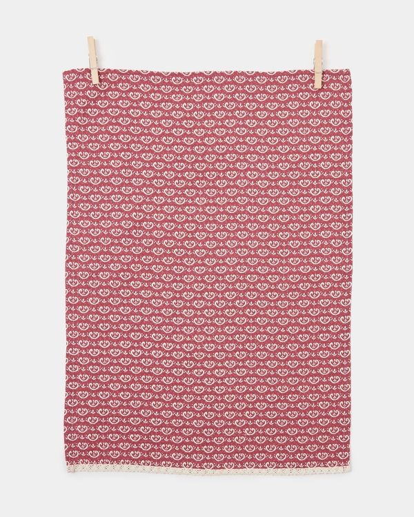 Carolyn Donnelly Eclectic Waffle Teatowel